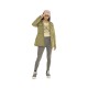 Veste militaire femme avec patchs Lips