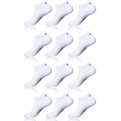 Lot de 12 tiges courtes noires UMBRO homme Blanc