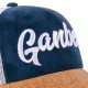 Casquette trucker avec filet et visière effet liège Madrid