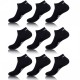 Lot de 9 tiges courtes blanches UMBRO homme Noir