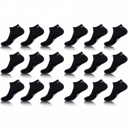 Lot de 18 tiges courtes blanches UMBRO homme Noir