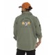 Veste militaire homme avec patchs en serge de coton Still