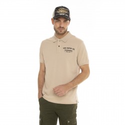 Polo homme manches courtes avec broderie Company