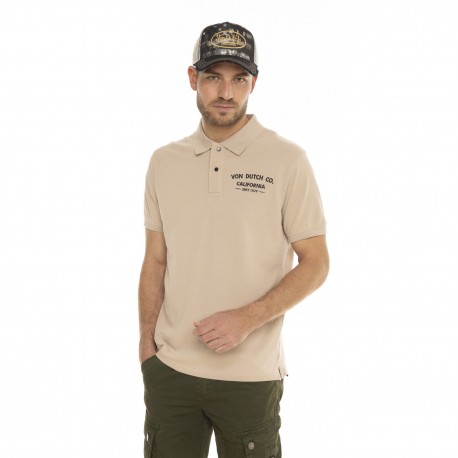 Polo homme manches courtes avec broderie Company