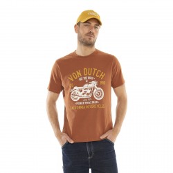 T-shirt en col rond à manches courtes homme Regular Fit Hit