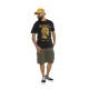 T-shirt manches courtes col rond homme Mustache
