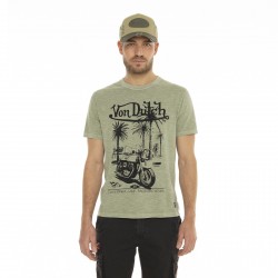 T-shirt en col rond à manches courtes homme Regular Fit Socal