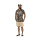 T-shirt manches courtes col V homme Ron Skull