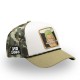 Casquette trucker premium avec filet One piece Zoro Camo