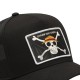 Casquette trucker premium effet bambou One Piece Black Flag