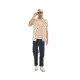 Chemise homme manches courtes en viscose imprimée Iso