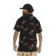 Chemise homme manches courtes en viscose imprimée Waves