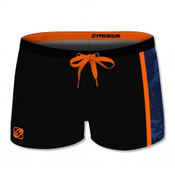 Boxer de bain homme avec empiècement imprimé Grunge