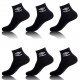 Lot De 6 Paires De Lowcuts Umbro Noir
