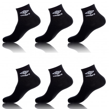 Lot De 6 Paires De Lowcuts Umbro Noir