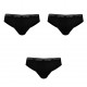 Lot de 3 slips homme en coton Claudio