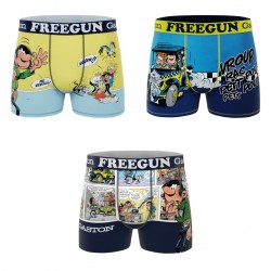 Lot de 3 boxers homme Gaston Lagaffe