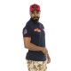 Polo homme manches courtes col boutonné avec patchs Superior