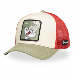 Casquette trucker avec filet en sergé de coton Looney Tunes Bug Bunny