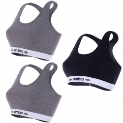 Femme Lot De 4 Brassières Femme Umbro Multicolore