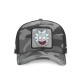 Casquette trucker premium en sergé de coton Rick & Morty Black Camo