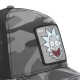 Casquette trucker premium en sergé de coton Rick & Morty Black Camo