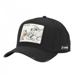 Casquette trucker premium avec filet effet bambou Tom & Jerry TAJ