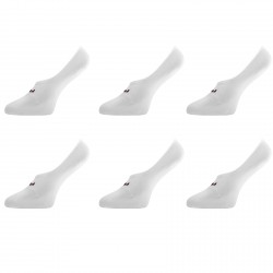 Lot de 6 paires de chaussettes invisibles / protège-pieds