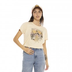 T-shirt à col rond manches courtes femme Arizona