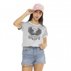 T-shirt à col rond manches courtes femme Kustom Kulture