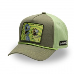 Casquette trucker premium en sergé de coton Rick & Morty Cordelette