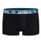  	 Lot de 5 Boxers Umbro coton homme Class - UMB/1/BCX5/CLASS3
