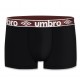 Lot de 5  Boxers homme en coton Umbro  Multicolore