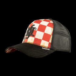 Casquette trucker avec filet et logo brodé Beach Race