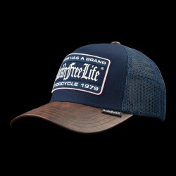 casquette trucker avec filet visière simili Bike
