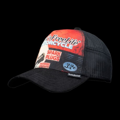 Casquette trucker avec filet bi-matière Spark