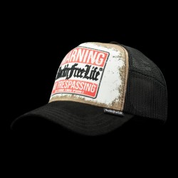 Casquette trucker avec filet bi-matière Warning Zone