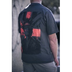 T-shirt homme oversize en jersey de coton 250 GSM English Rock