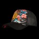 Casquette enfant trucker avec filet bi-matière Carpe Koi