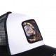 Casquette Capslab Dragon Ball Z Trunks Blanc et Noir