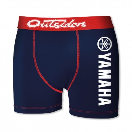 Boxer Homme Yamaha Bleu