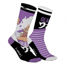 Paire de tennis dépareillées One Piece Luffy