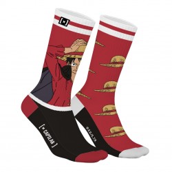Paire de tennis dépareillées One Piece Luffy