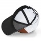 Casquette trucker avec filet souple en coton avec patch Bison