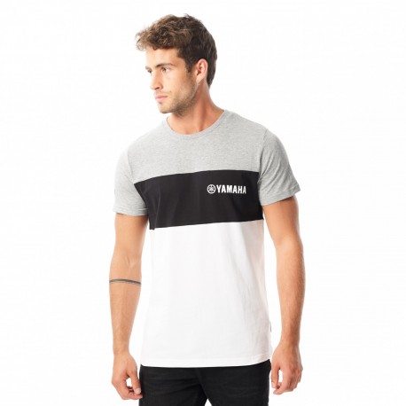 Tee-shirt Homme manches courtes YAMAHA TRICOLORE