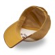 Casquette trucker avec filet souple en coton avec broderie Bison