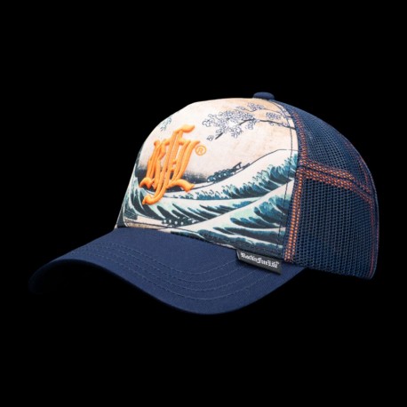 Casquette trucker avec filet bi-matière Fuji