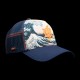 Casquette trucker avec filet bi-matière Fuji