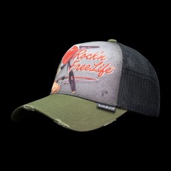 Casquette trucker avec filet bi-matière Hold