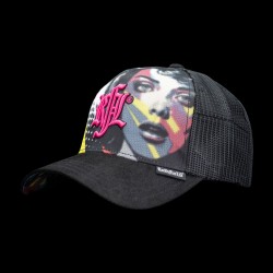 Casquette trucker avec filet bi-matière Mtc